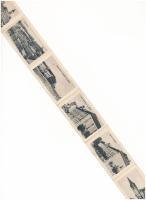 Baja, Fő tér, Városi székház, piac, Blumberger Ármin üzlete. Ifj. Wagner Antal kiadása, leporellolap...