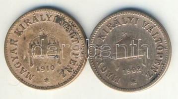 1910-1912. 2f (2x) T:3,3/3-