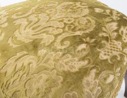 Antik szék bársony huzattal. jó állapotban m: 85 cm