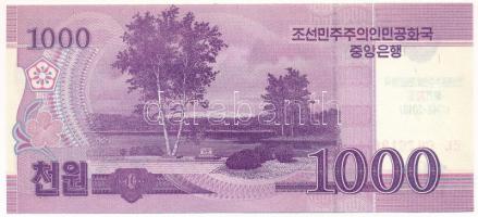 Észak Korea 2008. 1000W "Koreai Népi Demokratikus Köztársaság 70. évfordulója" T:AU
North...