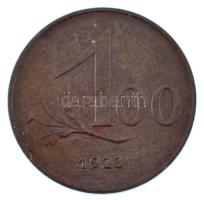 Ausztria 1923. 100K bronz T:XF
Austria 1923. 100 Kronen bronze C:XF
Krause KM#283