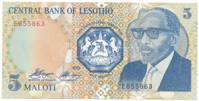 Lesotho 1989. 5M T:UNC Lesotho 1989. 5 Maloti C:UNC Krause P#10