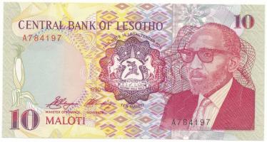 Lesotho 1990. 10M T:UNC Lesotho 1990. 10 Maloti C:UNC Krause P#11