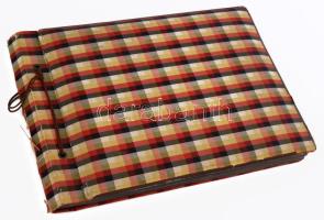 cca 1948 Tátra / Magas-Tátra fényképalbum, benne kb. 100 db fénykép és képeslap