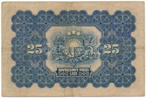 Lettország 1928. 25L T:F
Latvia 1928. 25 Lati C:F
Krause P#18
