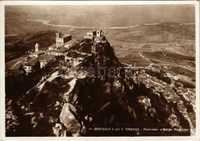 San Marino, Panorama e Borgo Maggiore