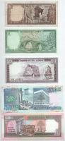 Libanon 1967-1990. 1L-1000L (9xklf) T:UNC-F
Lebanon 1967-1990. 1 Livre - 1000 Livres (9xdiff) C:UNC...