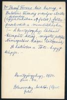1934 A Balatoni társaság országos elnöke, József Ferenc királyi herceg felkapaszkodik a Szentgyörgy-...