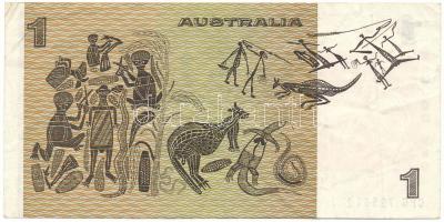 Ausztrália DN (1976-1978) 1$ T:F
Australia ND (1976-1978) 1 Dollar C:F
Krause P#42