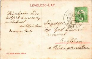 1912 Hodrusbánya, Banská Hodrusa (Hodrushámor, Hodrusa-Hámre); Bramer Henrik üzlete és saját kiadása...