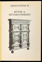 Kenessei András: Bútor- és műtárgyismeret. KISOSZ Füzetek '90. Hn.,én., Printself Kft,(Szövorg-...