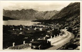 Kotor, Cattaro; road, automobile