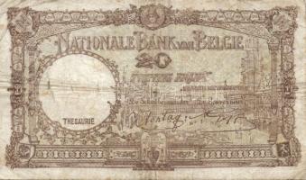 Belgium 1938.3.9. 5Fr + 1941.9.6. 20Fr + Belgium/"Exile"-kiadás 1943. 5Fr/1B T:III