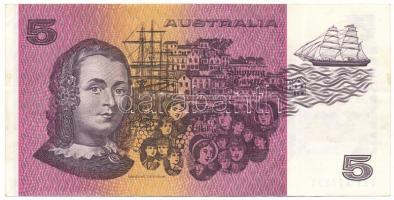 Ausztrália DN (1985-1989) 5$ T:F erős papír
Australia ND (1985-1989) 5 Dollars C:F sturdy paper
Kr...