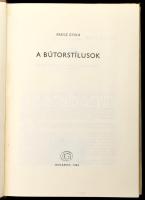Kaesz Gyula: Ismerjük meg a bútorstílusokat. Bp., 1962, Gondolat. Első kiadás. Gazdag fekete-fehér k...