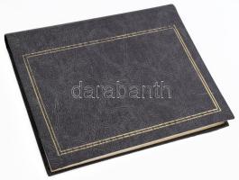 Vegyes italcímke és számolócédula tétel albumban