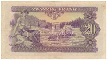 Luxemburg / Szövetséges megszállás 1943. 20Fr T:F
Luxembourg / Allied occupation 1943. 20 Frang C:F...