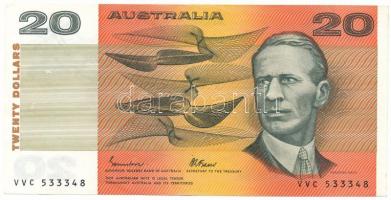 Ausztrália DN (1984-1989) 20$ T:F szép papír Australia ND (1984-1989) 20 Dollars C:F fine paper Krause P#46