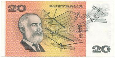 Ausztrália DN (1984-1989) 20$ T:F szép papír
Australia ND (1984-1989) 20 Dollars C:F fine paper
Kr...