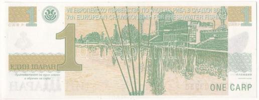 Bulgária 2001. 1C fantázia bankjegy "0000003938" T:UNC
Bulgaria 2001. 1 Carp fantasy bank...