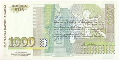 Bulgária 1996. 1000L T:AU
Bulgaria 1996. 1000 Leva C:AU
Krause P#106a