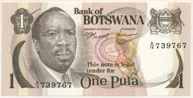 Botswana DN(1976-1979) 1P T:AU Botswana ND(1976-1979) 1 Pula C:AU Krause P#1