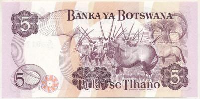 Botswana DN(1982-1992) 5P T:UNC
Botswana ND(1982-1992) 5 Pula C:UNC
P#11a