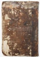 Sefer Netiboth Haschalom. Netiboth Haschalom. Wajikra. Wien, 1818, Anton Schmid. Korabeli félbőr-köt...