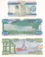 Burundi 2009. 500Fr + 2001. 2000Fr + 1999. 5000Fr T:UNC-AU
Burundi 2009. 500 Francs + 2001. 2000 Fr...