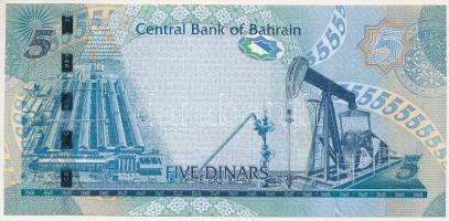 Bahrain 2006 (2008) 5D T:AU Bahrain 2006 (2008) 5 Dinars C:AU Krause P#27