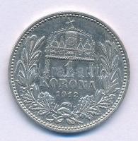 1912KB 1K Ag "Ferenc József" T:XF Adamo K5.1