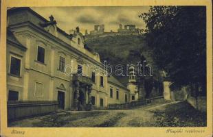 Sümeg püspöki rezidencia és a várrom