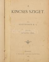 Stevenson, [Robert Louis]: A kincses sziget. Ford.: Kürthy Emil. Bp., 1887, Magyar Ifjúság Könyvei (...