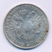 Ausztria 1831A 20kr Ag "I. Ferenc" T:VF Austria 1831A 20 Kreuzer Ag "Franz I" CV...