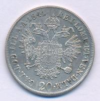 Ausztria 1841A 20kr Ag "I. Ferdinánd" T:AU,XF Austria 1841A 20 Kreuzer Ag "Ferdinand ...