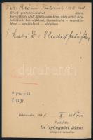 1940 Bp., Révai Testvérek reklámos megrendelőlapja, [Szabó Dezső: Az elsodort falu kötetek], az Exod...