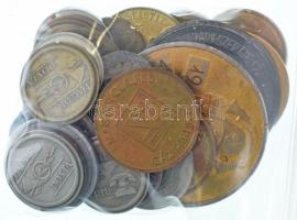 ~30db-os zseton, bárca, emlékérem, stb. tétel T:vegyes