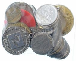 ~30db-os zseton, bárca, emlékérem, stb. tétel T:vegyes