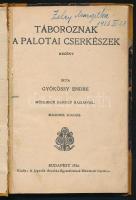 Gyökössy Endre: Táboroznak a plaotai cserkészek. Regény. Mühlbeck Károly rajzaival. Bp., 1926, Jegyzők Árvaház-Egyesületének Művészeti Osztálya. 2. kiadás. Átkötött félvászon-kötésben, kopott borítóval, foltos lapokkal, hiányzó szennylapokkal.