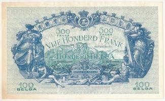 Belgium 1943. 500Fr T:AU
Belgium 1943. 500 Francs C:AU
Krause P#109