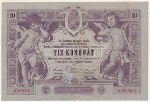 1900. 10K "1217 096283" T:VF Hungary 1900. 10 Korona "1217 096283" C:VF Adamo K9