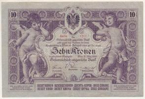 1900. 10K "1217 096283" T:VF
Hungary 1900. 10 Korona "1217 096283" C:VF
Adamo ...