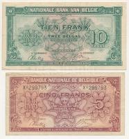 Belgium 1943. 5Fr/1B + 10Fr/2B T:F
Belgium 1943. 5 Francs / 1 Belga + 10 Francs / 2 Belgas C:F
Kra...