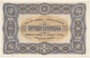 1920. 50K "5a 014 805305", "Orell Füssli Zürich" nyomdahely jelöléssel T:AU
Ada...