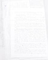 Dr. Lehoczky Károly cserkésztiszt irathagyatéka: két irattartóban rengeteg dokumentum (kéz- és gépir...