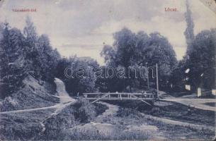 Lőcse bridge in city park (EB)