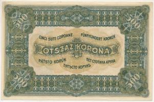 1920. 500K "5 A 003 998754", "Orell Füssli Zürich" nyomdahely jelöléssel T:AU,XF...