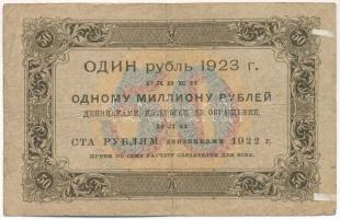 Szovjetunió / Orosz Szocialista Szövetségi Szovjet Köztársaság 1923. 50R T:VG ragasztás
Soviet Unio...