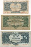 Szovjetunió 1934. 1R + 3R + 5R T:F,VG Soviet Union 1934. 1 Rouble + 3 Roubles + 5 Roubles C:F,VG