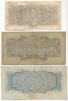 Szovjetunió 1934. 1R + 3R + 5R T:F,VG
Soviet Union 1934. 1 Rouble + 3 Roubles + 5 Roubles C:F,VG